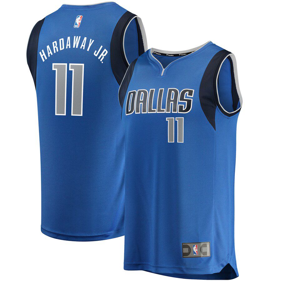Men Dallas Mavericks #11 Tim Hardaway Jr Fanatics Branded Royal Fast Break Replica NBA Jersey->dallas mavericks->NBA Jersey